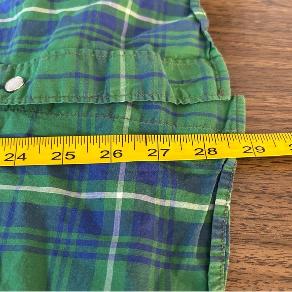 ❤️ G-Star Raw XXL Woman Slim Snap Button Flannel Shirt Long Sleeve Western Shirt - Picture 10 of 11